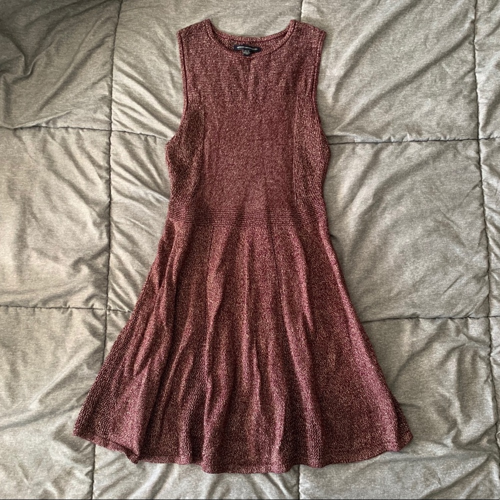 🔴 American Eagle maroon sweater dress